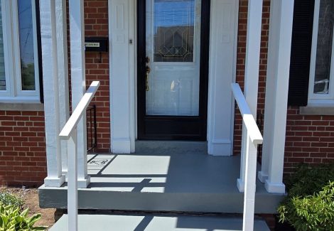 Front Entrance Repaint & Porch Floor Coating