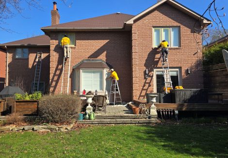 Exterior Trim Paint Restoration