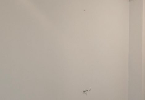 white painted home interior