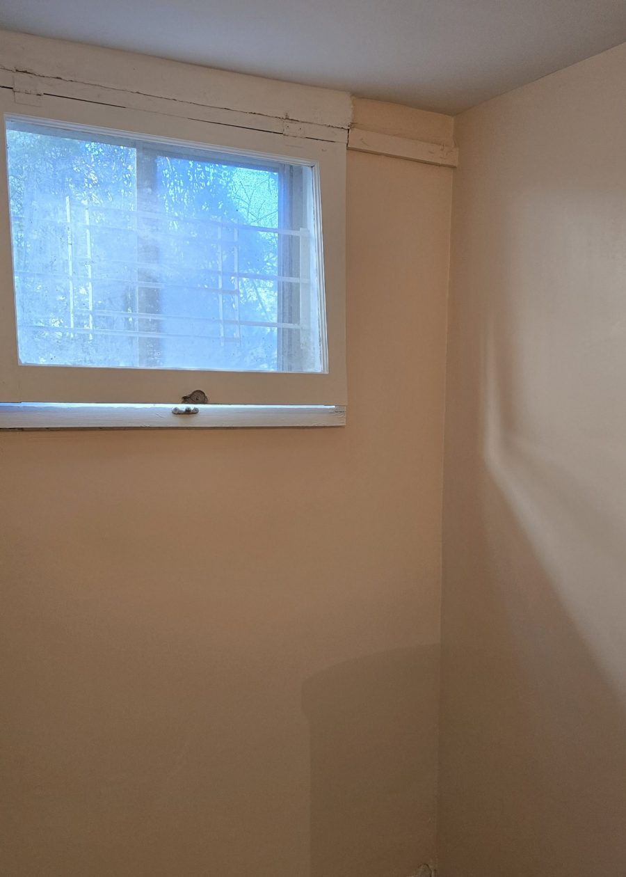 finished room interior wall