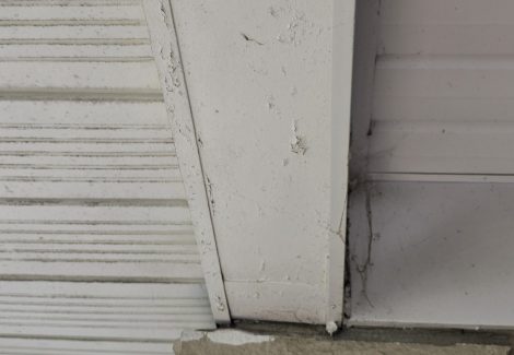 soffits before repaint