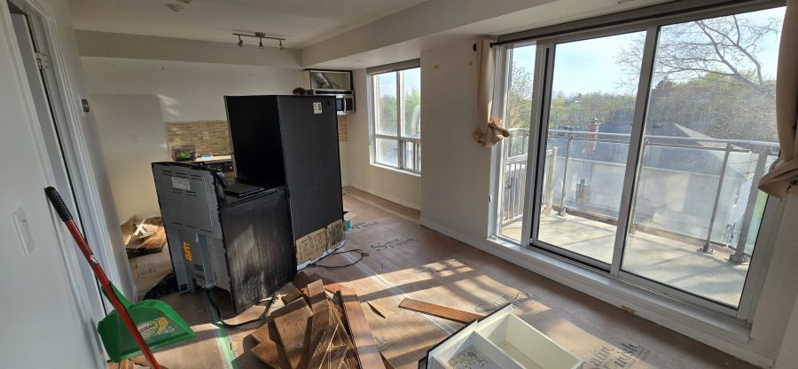 condo interior during renovations Preview Image 22