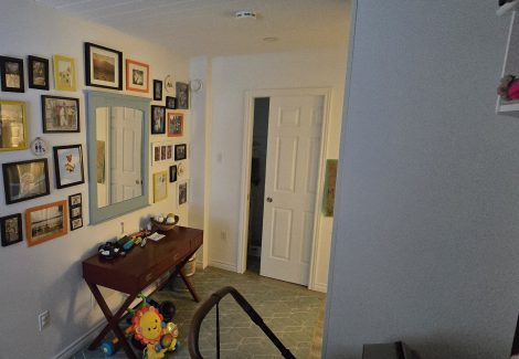 home interior before paint refresh