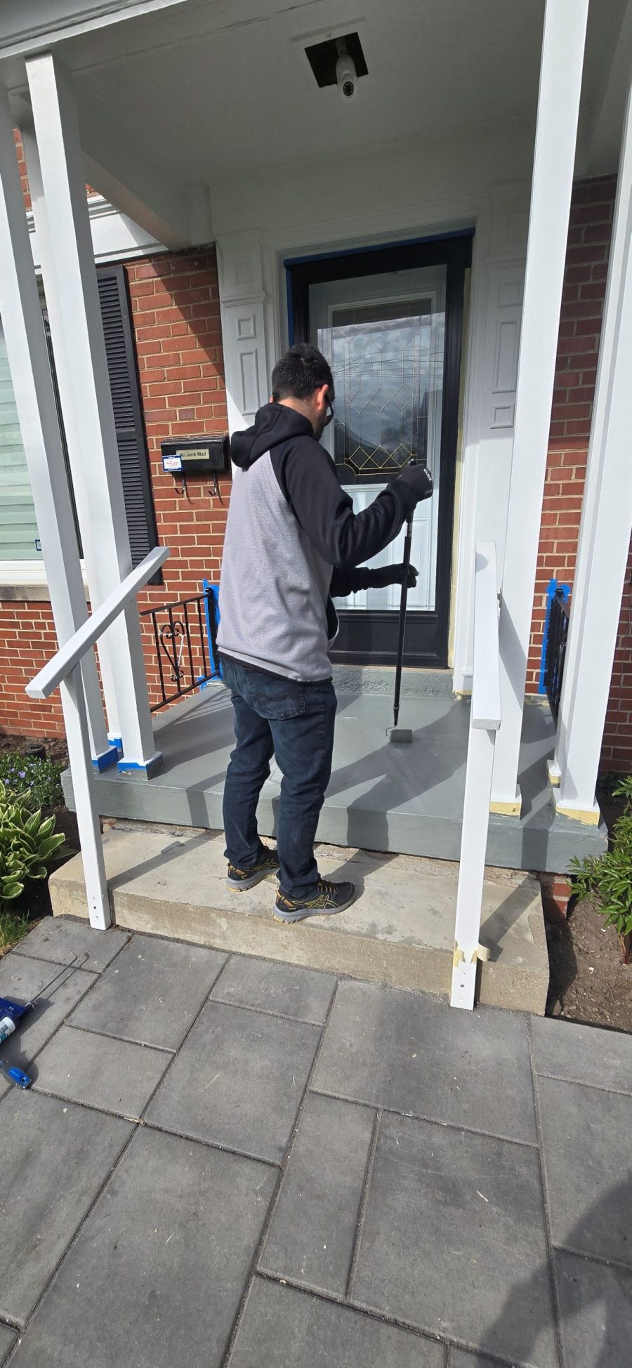 painter working on home entryway Preview Image 3