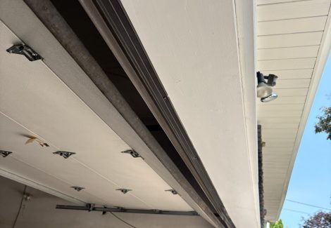 repainted trim and soffits