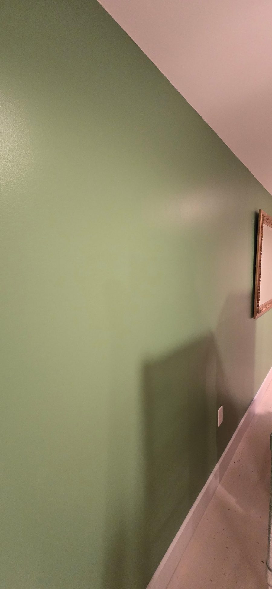 green painted interior wall Preview Image 3