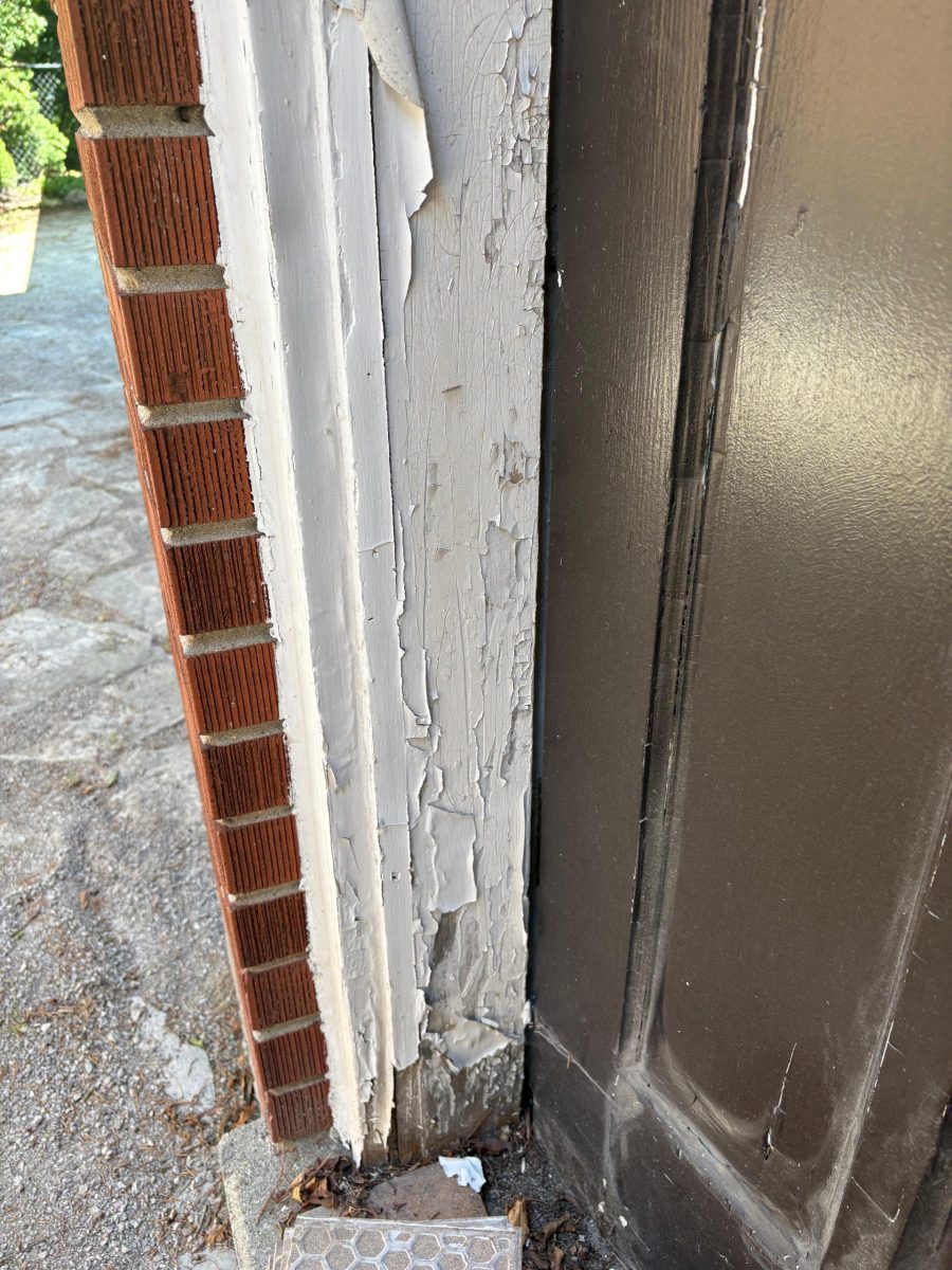 peeling paint on door frame Preview Image 17