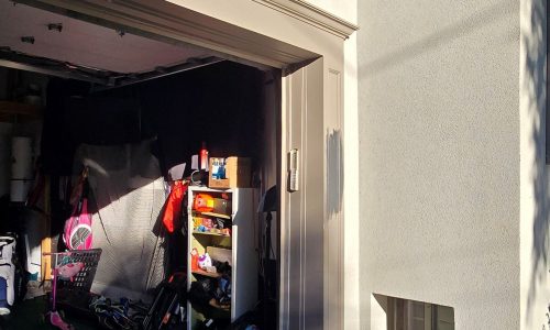 Garage Trim Before Updates