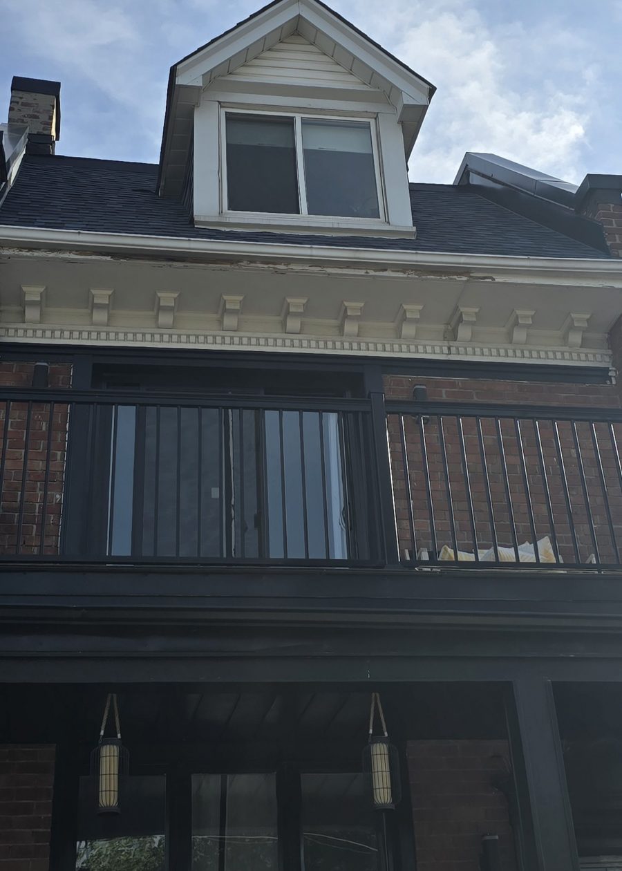 upper deck on house exterior before repaint Preview Image 6