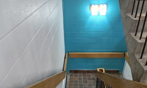 Repainted Stairwell