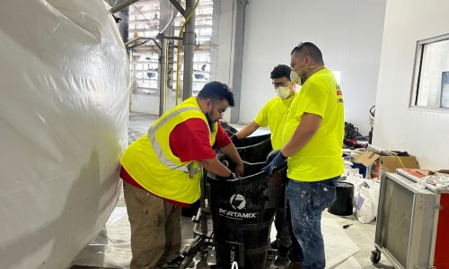 Commercial Flooring Project at Dairy Farm