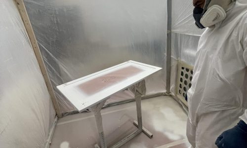 Cabinet Painting In-Progress