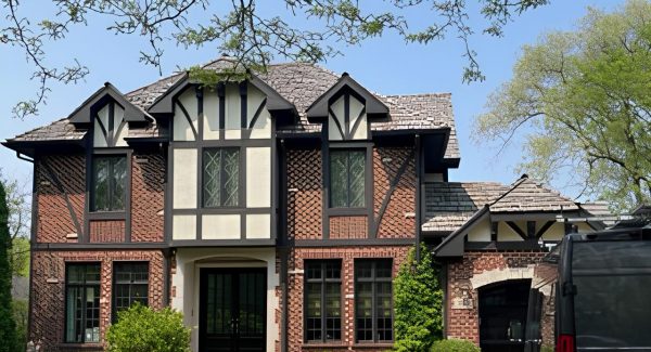 Exterior Staining Project in The North Shore, IL