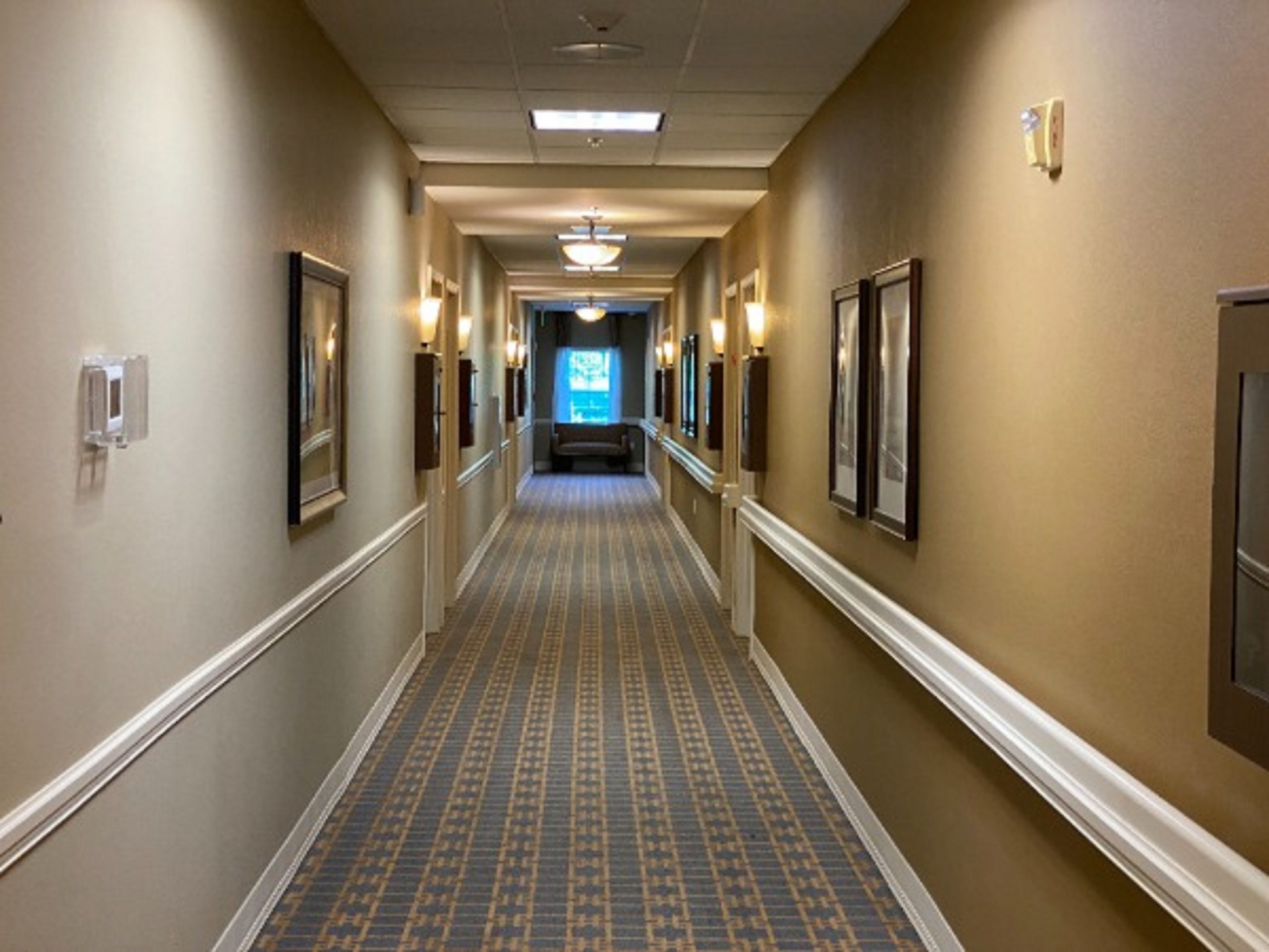 Senior Assisted Living Interior Painting Before