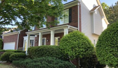 Brick Painting Project in Suwanee