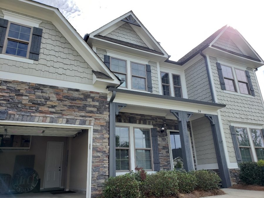 Cedar Siding Exterior Repaint