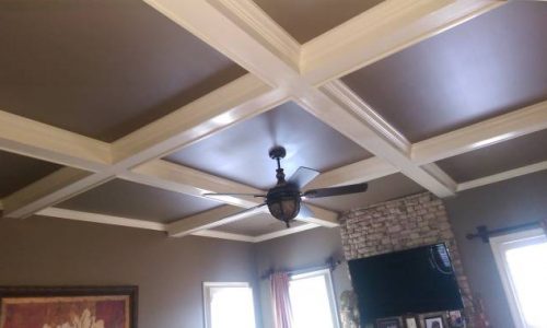 Completed Ceiling Painting Project in Cumming