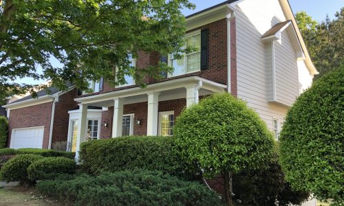 Brick Painting Project in Suwanee