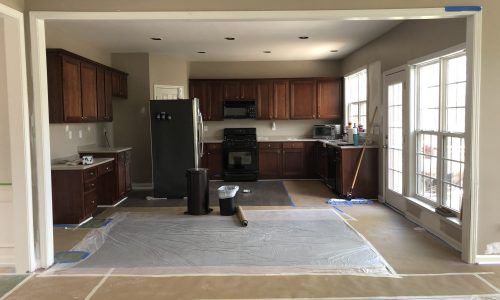 Updated Kitchen Walls