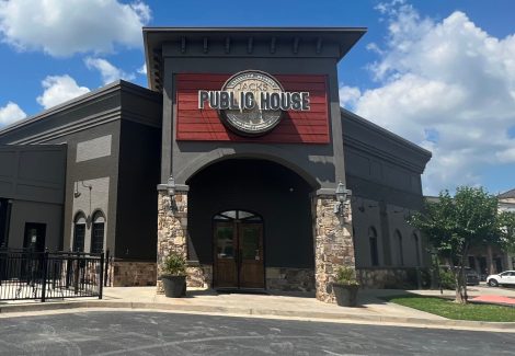 Commercial Exterior Painting Project front entrance of Public House