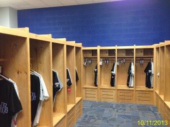 Dahlonega Local Team Locker Room