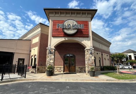 Commercial Exterior Painting Project Before Photo of front of building