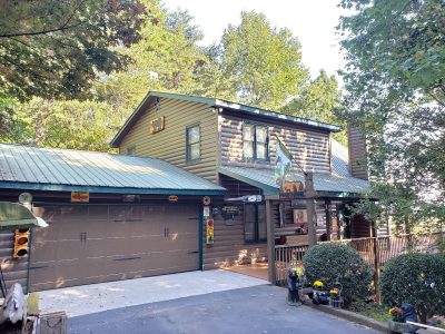 Cabin Wood Exterior Painting