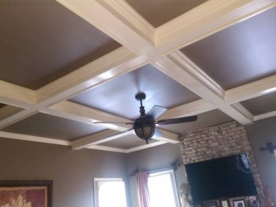 Completed Ceiling Painting Project in Cumming