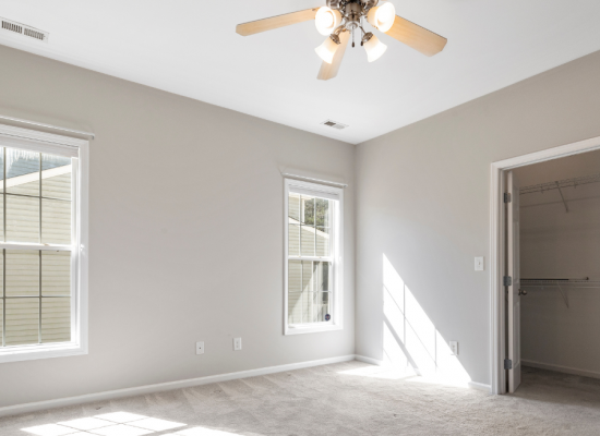 Freshly Painted Room