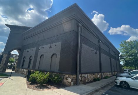 Commercial Exterior Painting After Photo of side of building