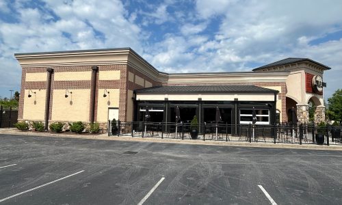 Commercial Exterior Painting Before Photo