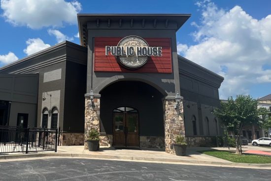 Commercial Exterior Painting Project front entrance of Public House