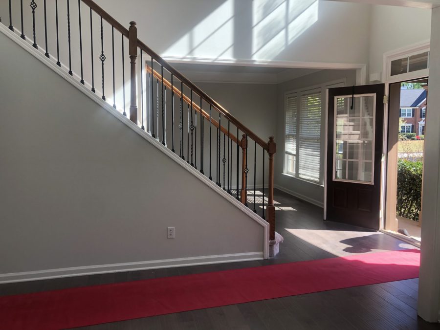 Foyer and Stair Case