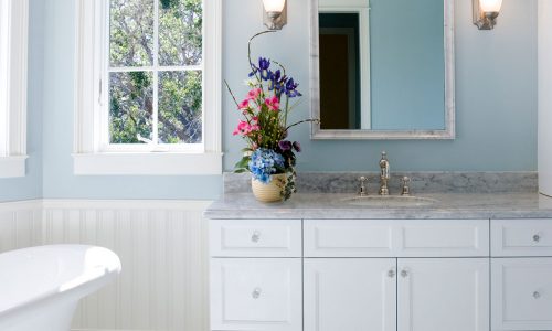 Bathroom Cabinet Painting Service