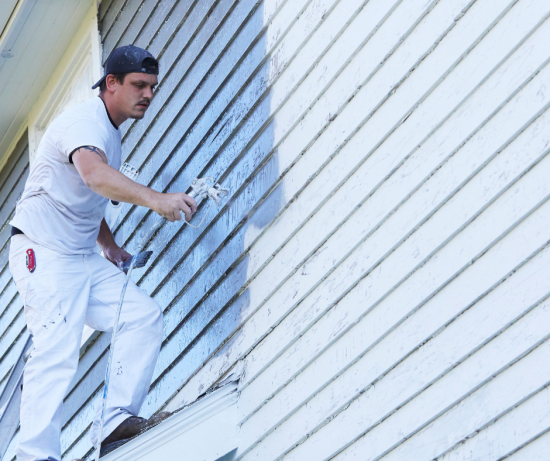 man painting your home exterior