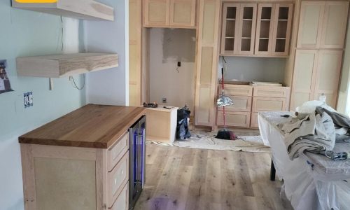 Cabinet Repainting Project
