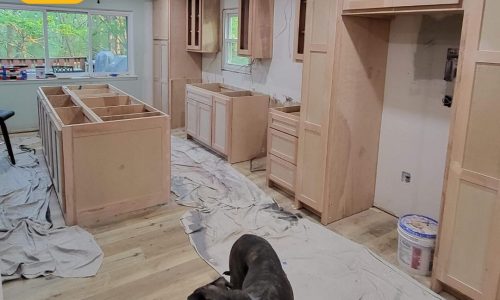 Cabinet Repainting Project