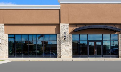 Retail space painting