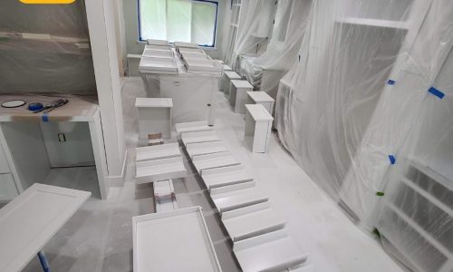 Cabinet Repainting Project