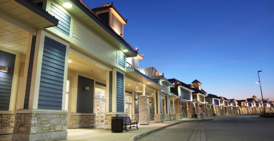 Retail space painting