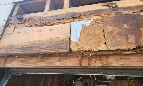 Townhome repair before photo