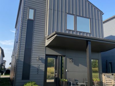 after house painting