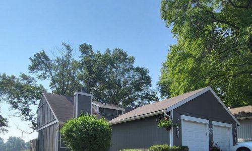 Townhome repair and refresh after photo