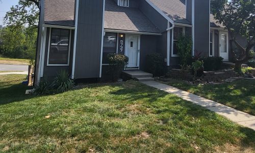 Townhome repair and refresh after photo