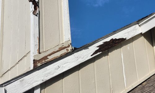 Townhome repair photo