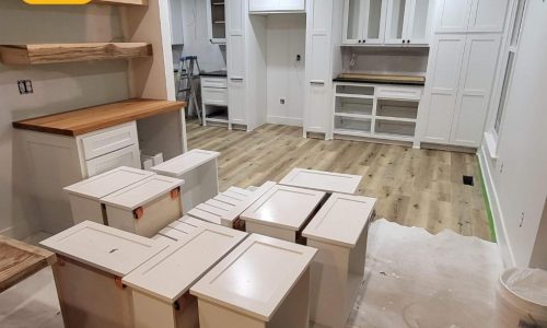 Cabinet Repainting Project