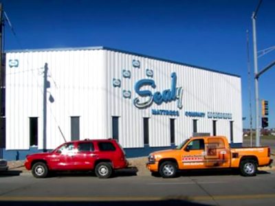 Sealy exterior white building