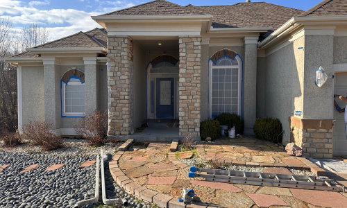 Exterior Painting Project Case Study Before Photo