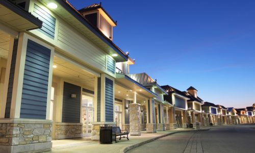 Retail space painting