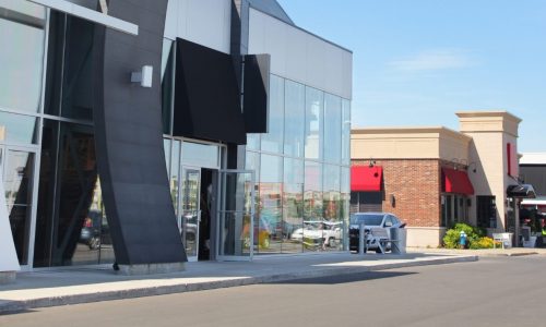 Retail space painting